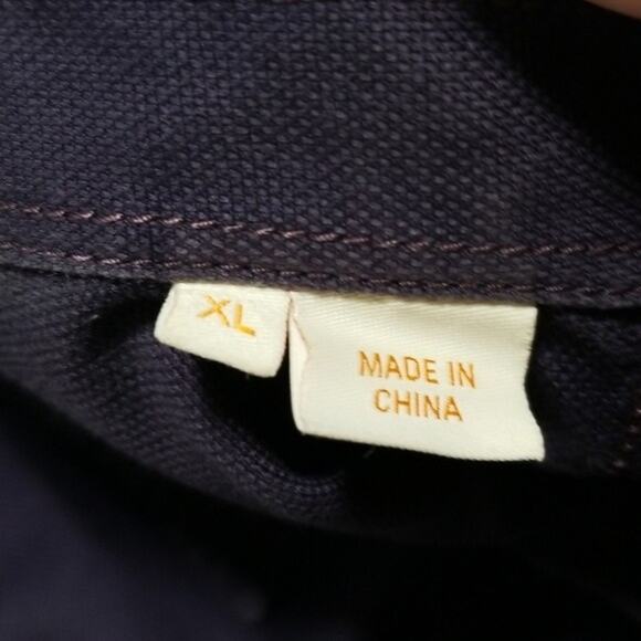 $10 Sale Boss Orange Button Down Shirt - Picture 5 of 6